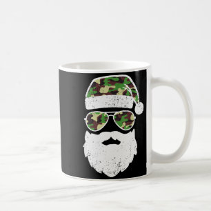 Funny Camo Christmas Pajama Funny Camo Matching Fa Coffee Mug