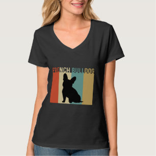 Funny Camo Frenchie Vintage T-Shirt