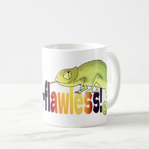 Funny Camou-flawless Chameleon Pun Coffee Mug