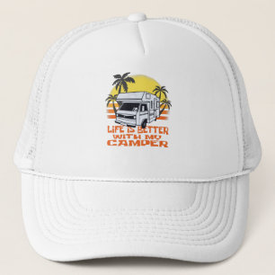 Funny Camper Motorhome - Camping Caravan Trucker Hat
