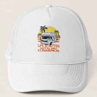 Funny Camper Motorhome - Camping Caravan Trucker Hat