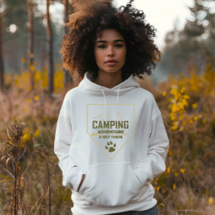 Funny camping camper sayings for campers hoodie