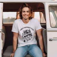 Funny camping crew slogan camper friends