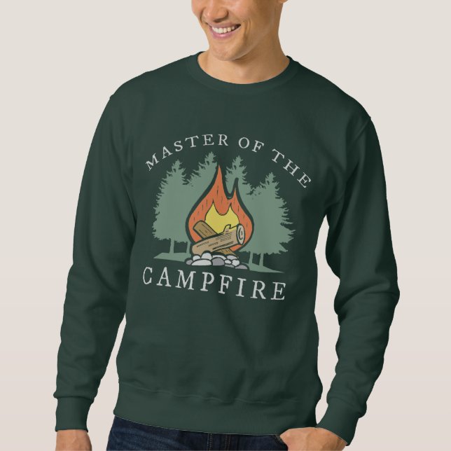 Funny Camping Gift Sweatshirt (Front)