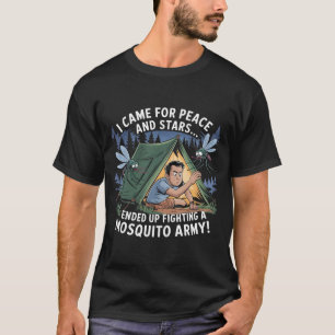 Funny Camping Mosquito Army T-Shirt