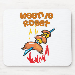 Funny Camping Mouse Pad