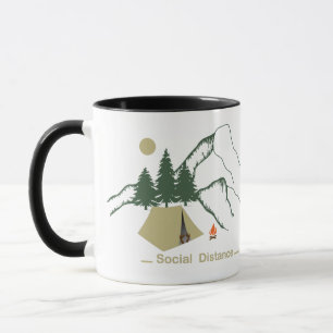 Funny camping mug