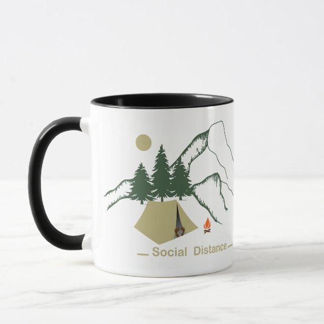 Funny camping mug (Left)