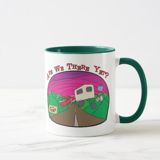 Funny Camping Mug (Right)