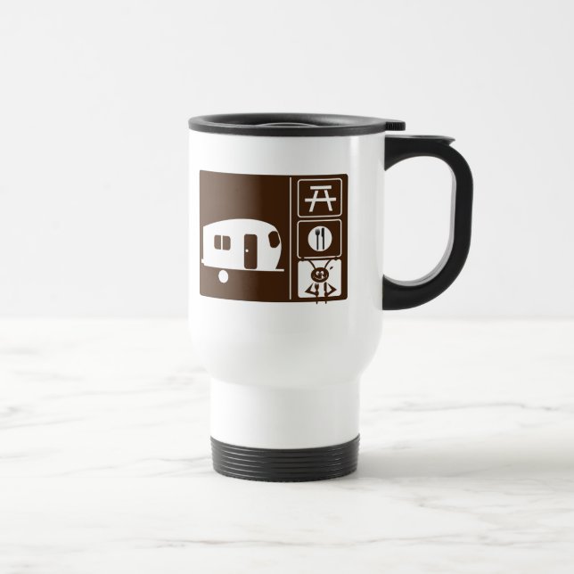 Funny Camping Mug (Right)