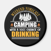 Funny camping quote