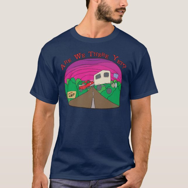 Funny Camping T-Shirt (Front)