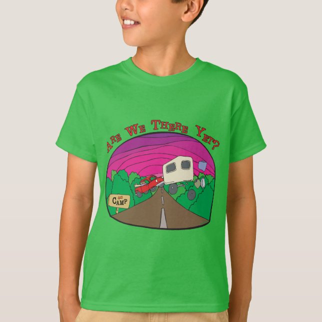 Funny Camping T-Shirt (Front)