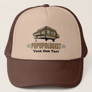 Funny Camping Trucker Hat