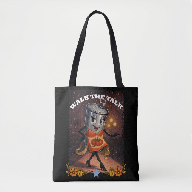 funny can deisingn tote bag (Front)