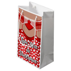 Funny Canada Favour Bags Personalised Canada Bags