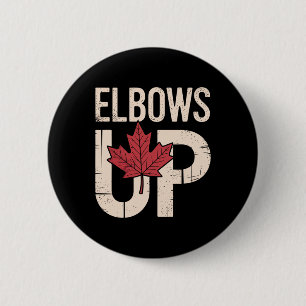 Funny Canada Meme Elbows Up (1) 6 Cm Round Badge