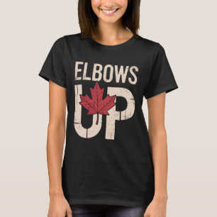 Funny Canada Meme Elbows Up (1) T-Shirt