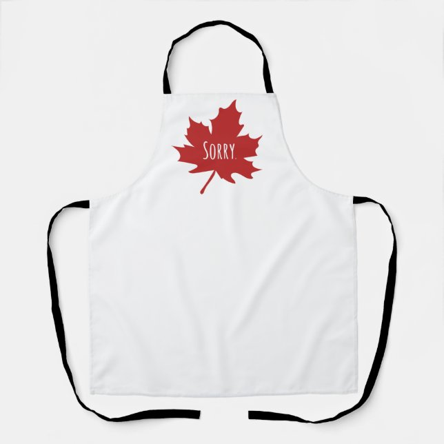 Funny Canadian Apron (Front)