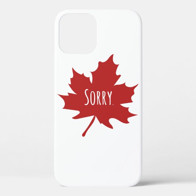 Funny Canadian Case-Mate iPhone Case (Back)