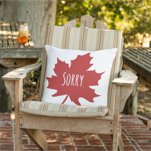 Funny Canadian Cushion (Chair)