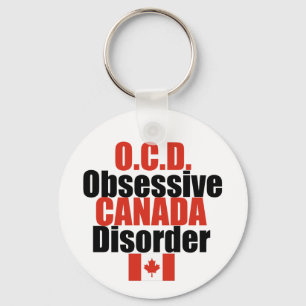 Funny Canadian Key Ring