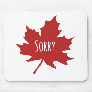 Funny Canadian Mouse Pad