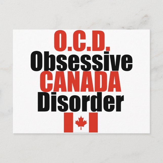 Funny Canadian Postcard (Front)