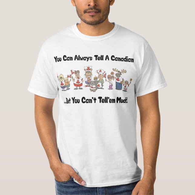 Funny Canadian T-Shirt Men's (Front)