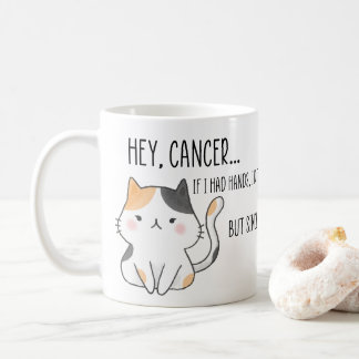 Funny Cancer Patient, Cats Lover Coffee Mug