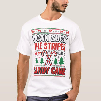 Funny Candy Cane Christmas Sweater
