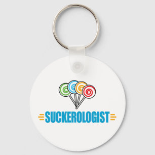 Funny Candy Suckers Key Ring