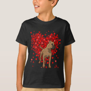 Funny Cane Corso Dog Lover Valentine T-Shirt
