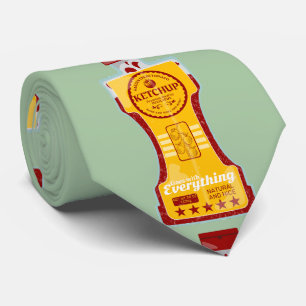 Funny canned fish tie