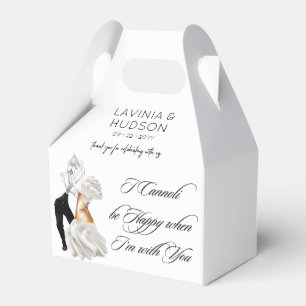Funny Cannoli Italian Wedding Favour Box