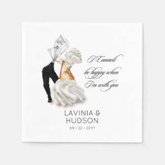 Funny Cannoli Italian Wedding Napkin