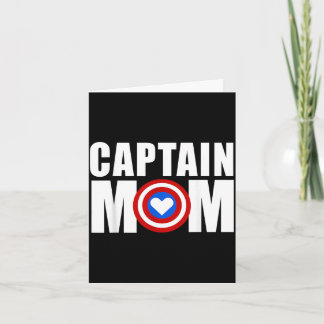 Funny captain mum superhero mother's day 2022 card