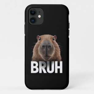 Funny Capybara Bruh  Case-Mate iPhone Case