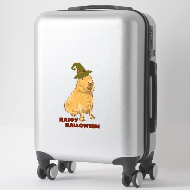 Funny Capybara - Halloween Rodent (Suitcase)