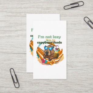 funny capybara lovers gift ,cute capybara ,don’t w business card