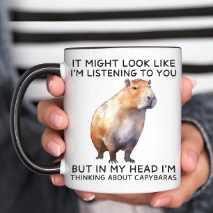 Funny Capybara Mug