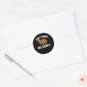 Funny Capybara Owner Capybara Pet Classic Round Sticker (Envelope)