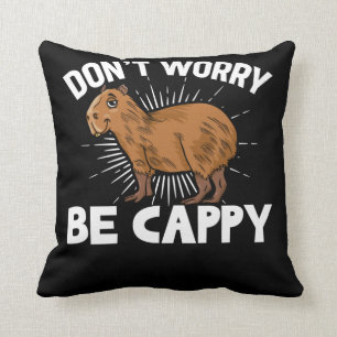 Funny Capybara Owner Capybara Pet Cushion