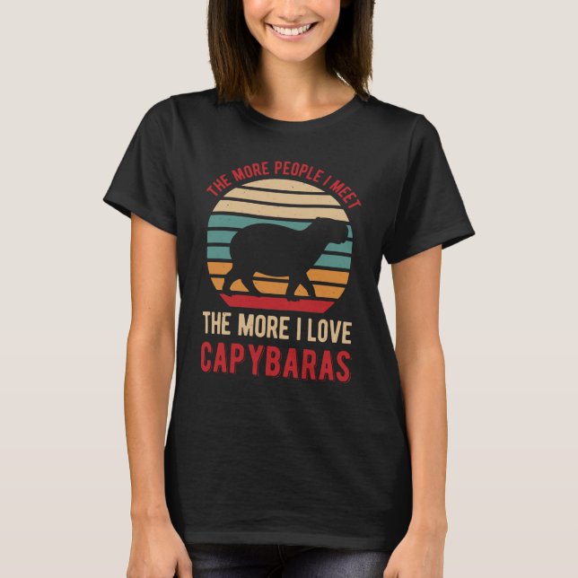 Funny Capybara T-Shirt (Front)