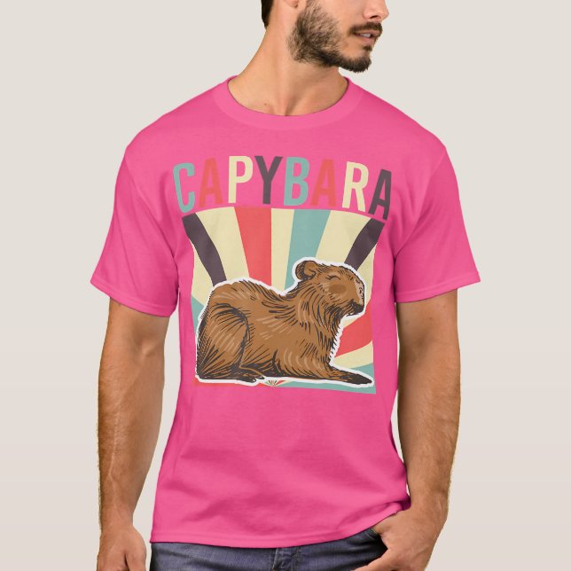 Funny Capybara T-Shirt (Front)