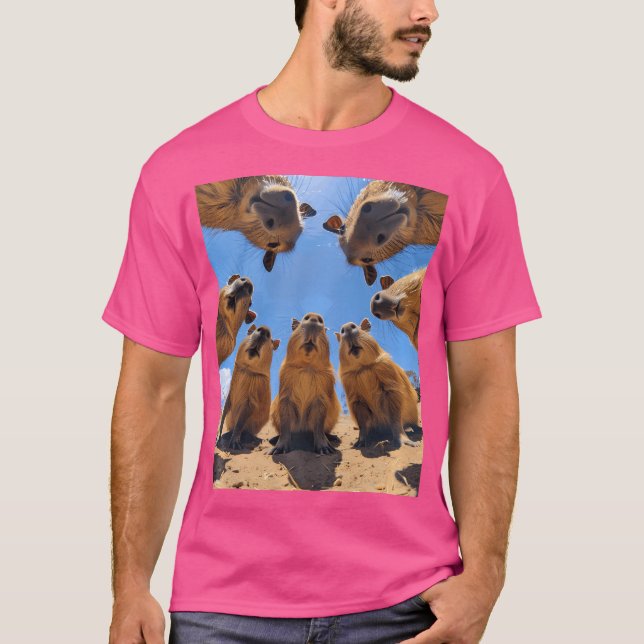 Funny Capybara T-Shirt (Front)