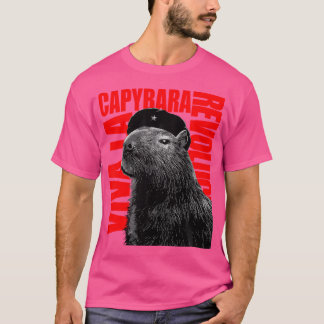 Funny Capybara Viva La Capybara Love Capybaras Cut T-Shirt
