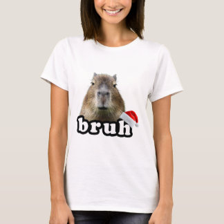 Funny Capyra Christmas  T-Shirt