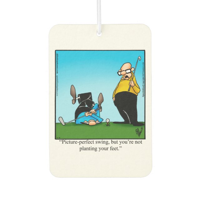 Funny Car Air Freshener For Him (Front)