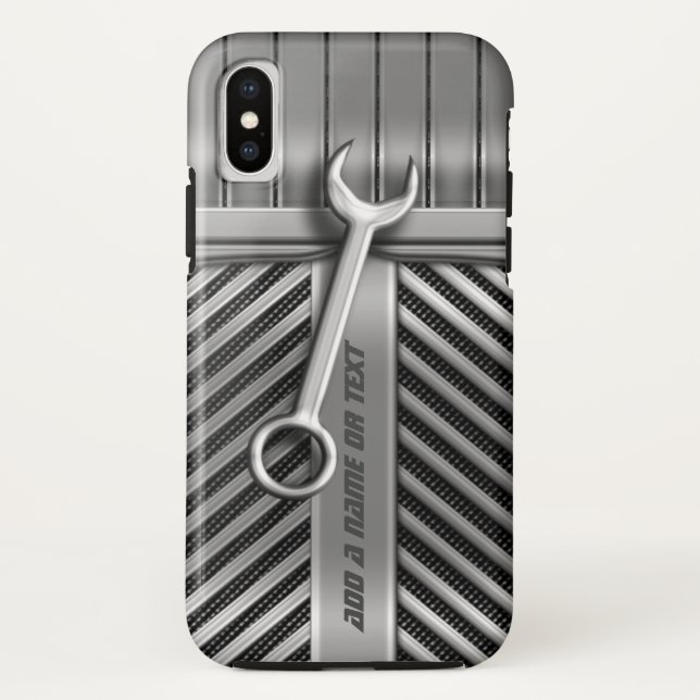 Funny Car Or Truck Mechanic's Spanner Case-Mate iPhone Case (Back)